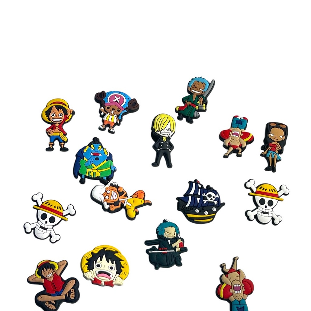 One Piece Shoe Charms 10pcs